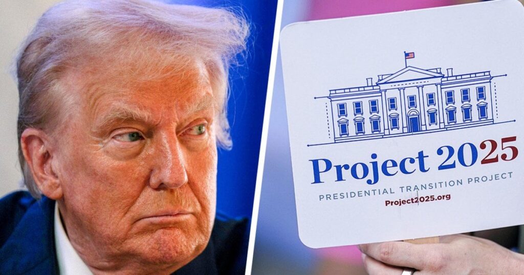 プロジェクト2025はずっと計画でした。トランプは今それを証明しています。