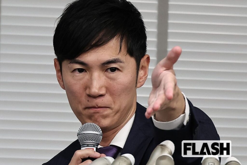 石丸伸二氏、新党「再生の道」発表会でひと悶着！「この腰抜け」大手メディアだけを集めた会見に“排除記者”が怒り ― 意に沿わないものは排除