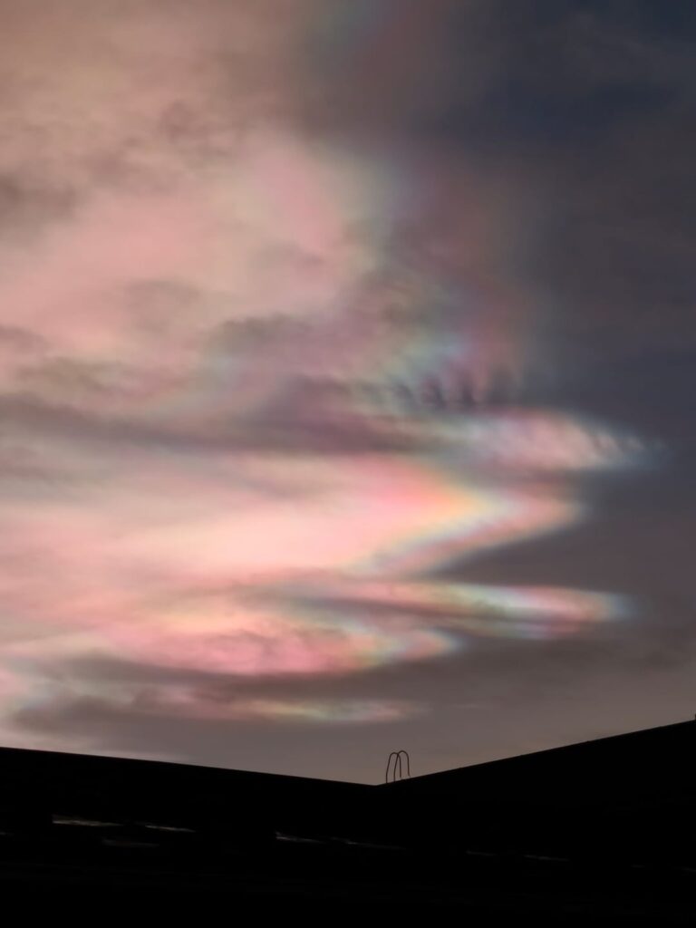 オウルの極成層圏の雲