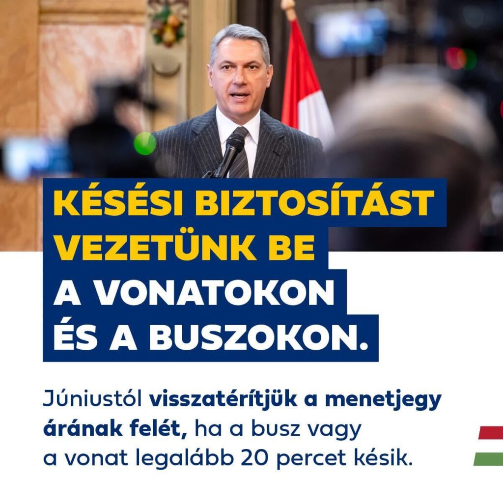 MÁV: 遅延保険