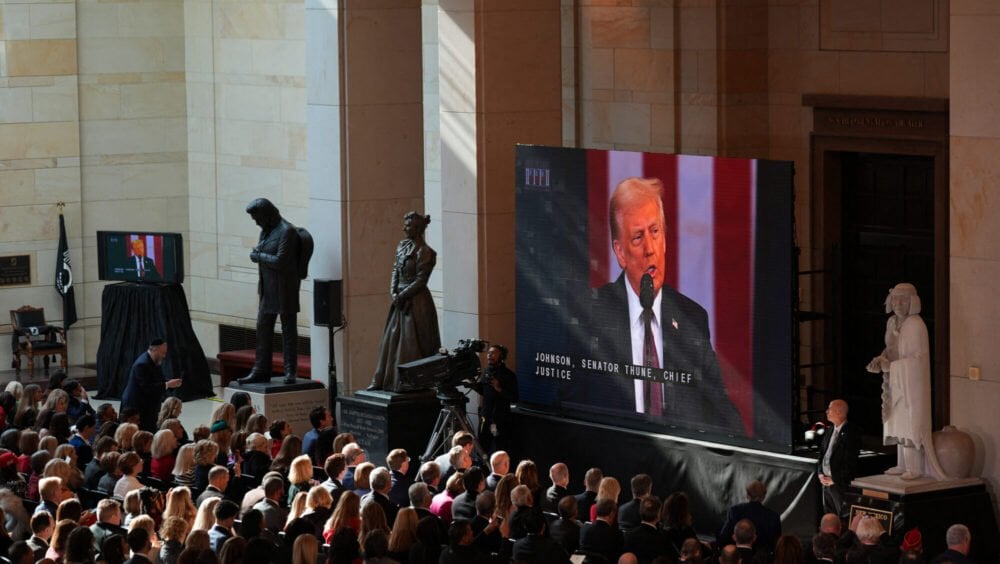 ベルギー公共放送、「分析の時間を確保するため」トランプ演説を遅れて放送