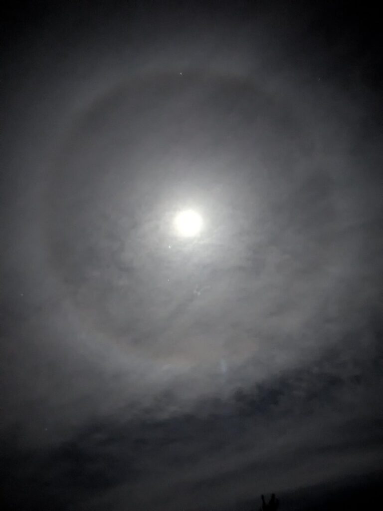 ビリニュスの空に面白い光はありますか？