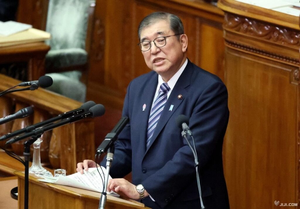 石破首相、企業献金の存続堅持 自民地方組織の調査否定―代表質問