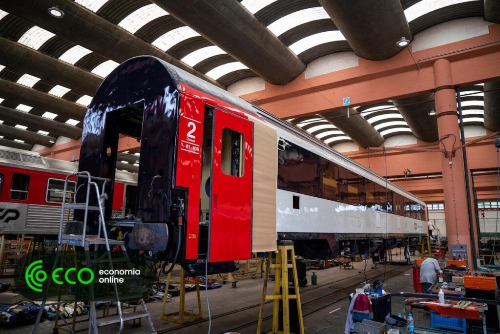 マトシンホスの作業場ではすでにワゴン50台を回収した。 CP は 2024 年にさらに 1,280 万人の乗客を輸送しました
