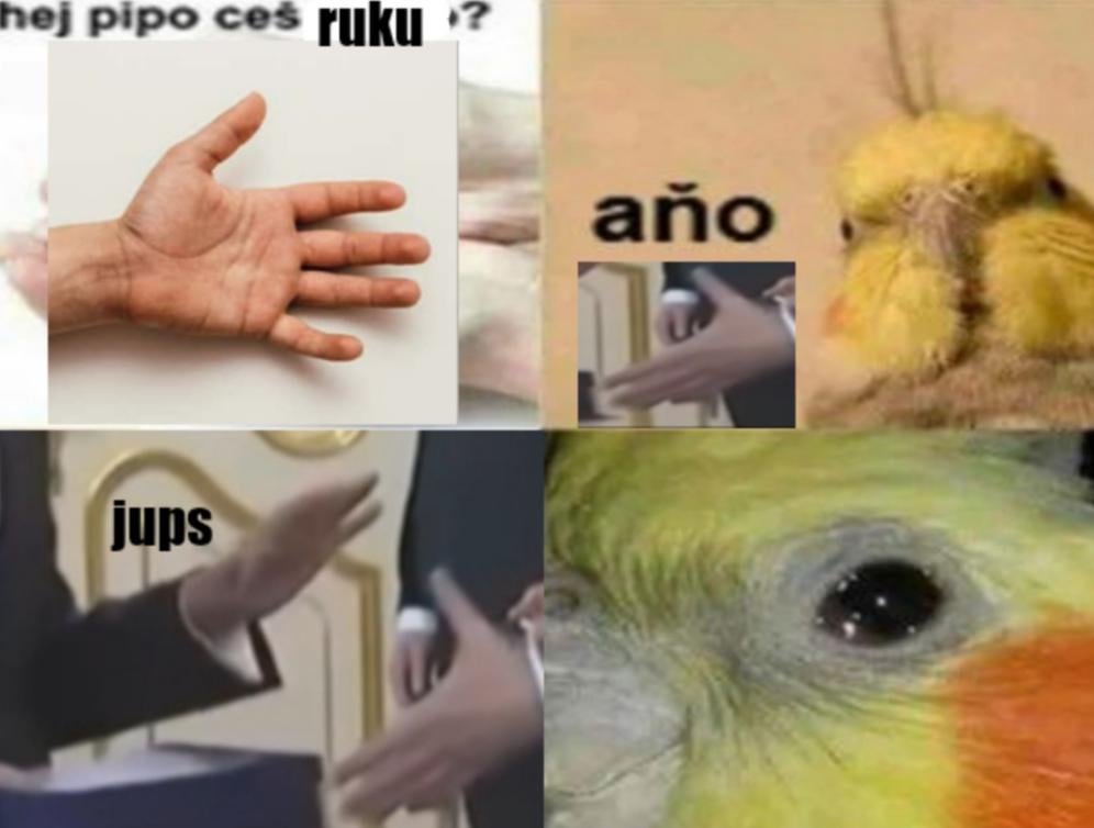 パイプと手