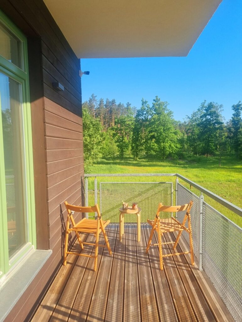 テラスの花
