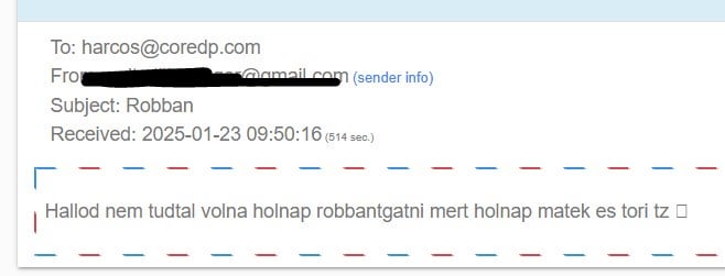爆弾警報を送信するメールがハッキングされる