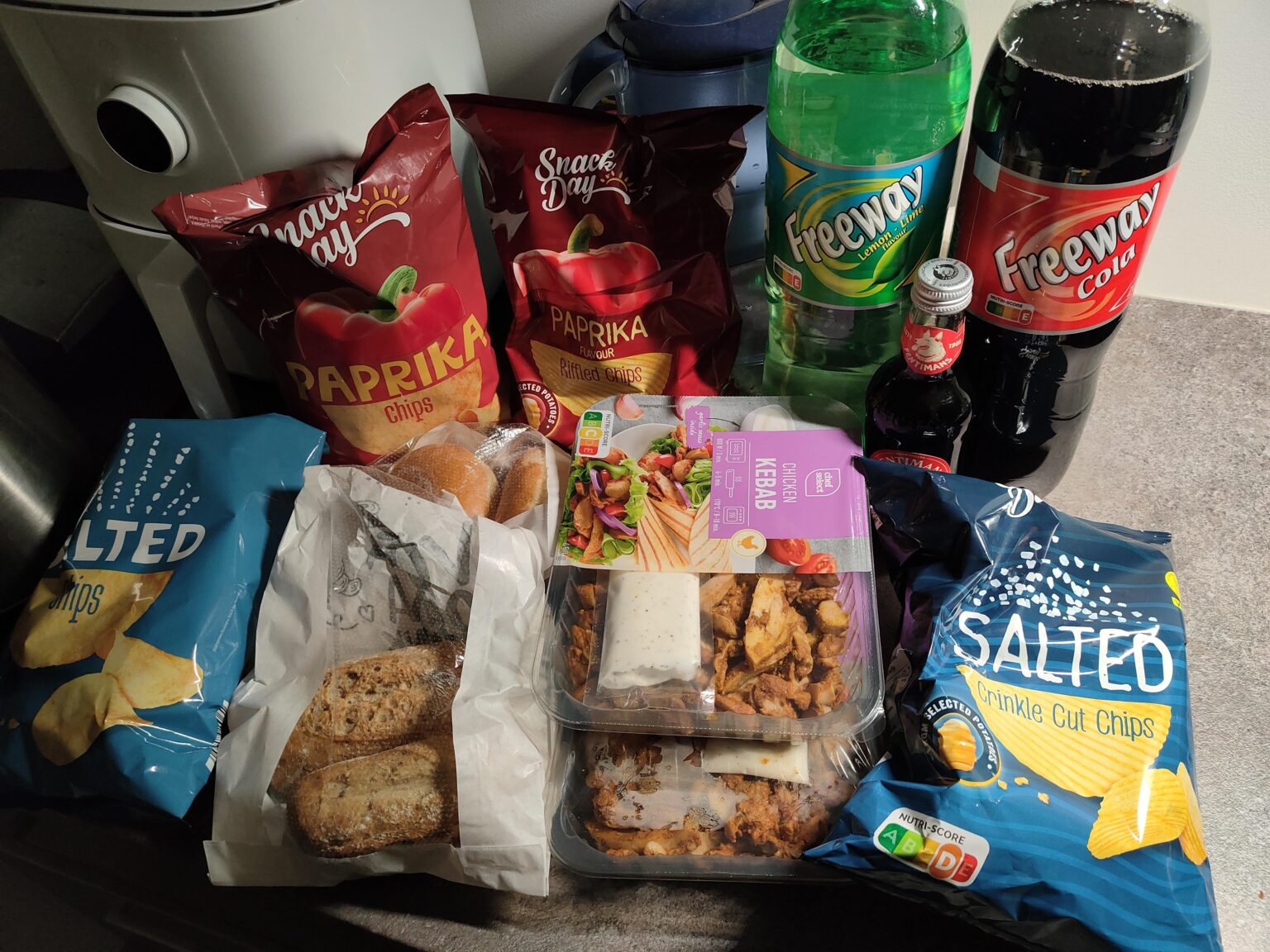 LIDL フードバスケット €21