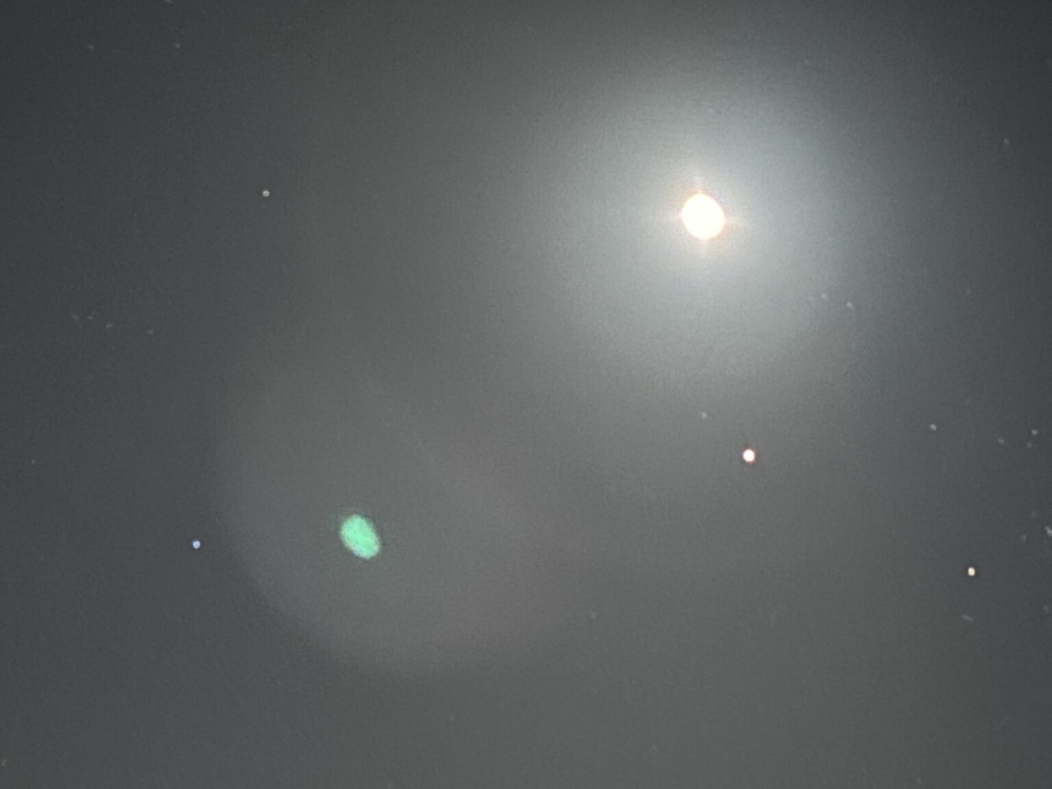 肉眼での 4 つの惑星。