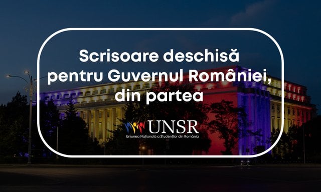 ルーマニア全国学生連合、知事らに「反乱の叫び」：あなたは学生たちを、そして暗黙のうちにこの国の未来をからかっているのです！若者に対するあなたの関心は最小限です。国から逃げること、それがあなたが実際に推奨する唯一の解決策