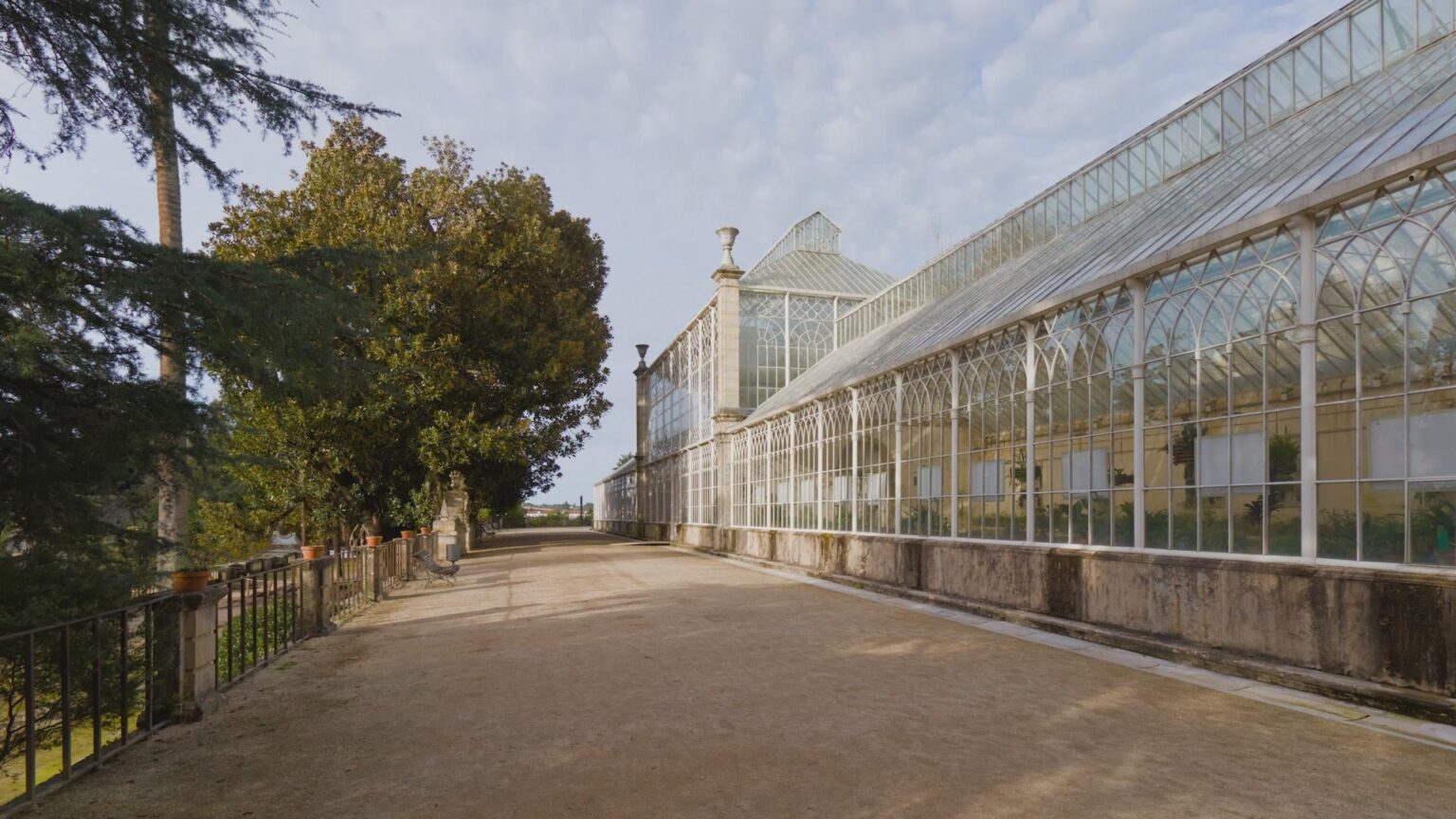 コインブラ大学植物園の熱帯温室