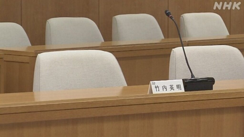 Ｎ党立花「竹内元議員が亡くなったことは驚いている。県警本部長が否定したので、私が言ったことは事実ではなかった。謝罪したい」