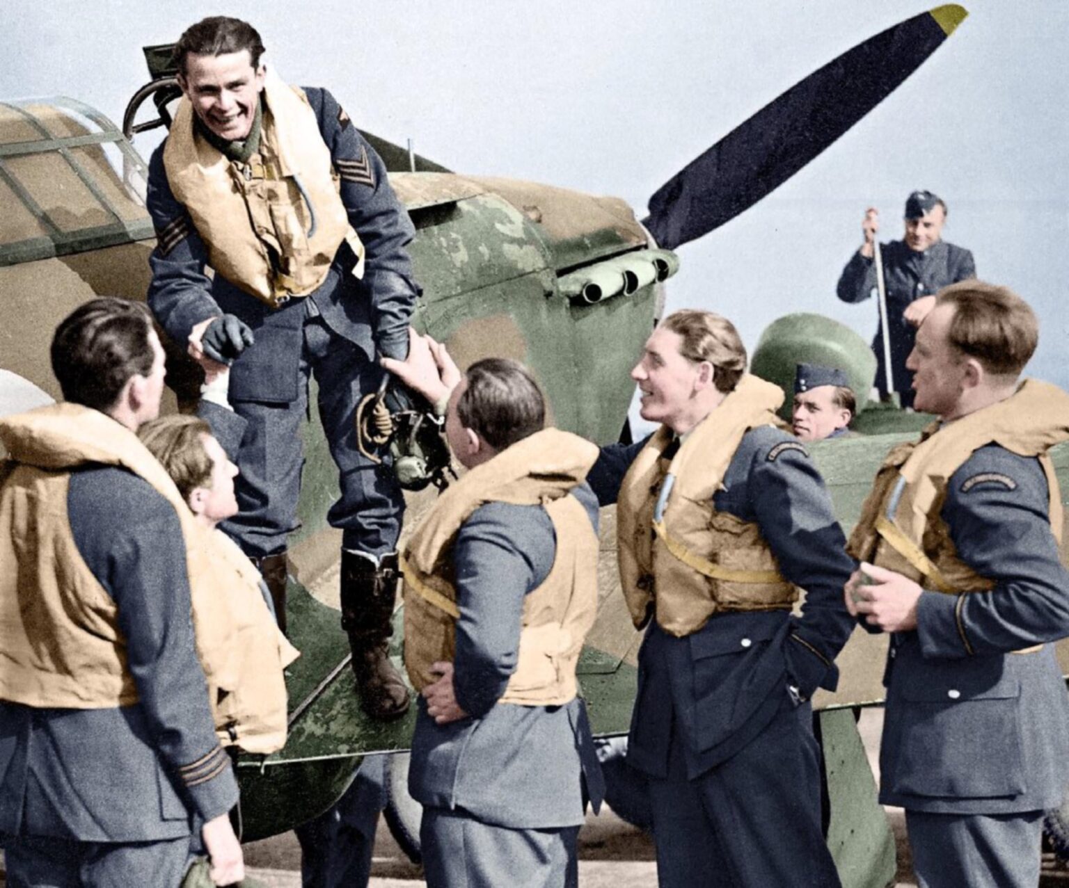 イギリス空軍のスロバキア人パイロット