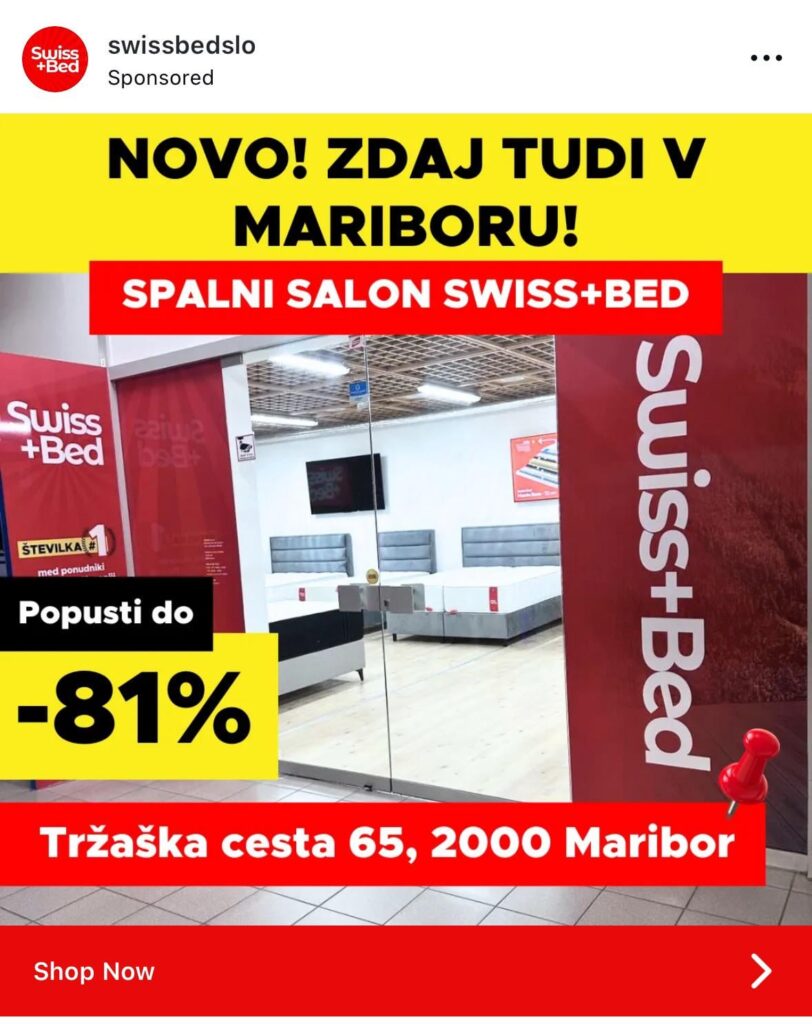 スイスベッドもマリボルにいます