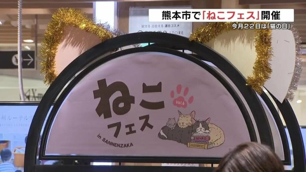2月22日の『猫の日』前に 熊本市で「ねこフェス」開催 保護猫の譲渡会も
