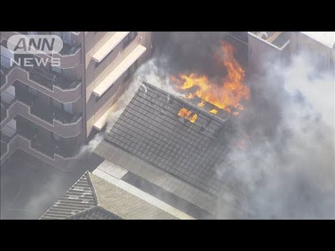 【速報】東京・江戸川区で火災 住宅など5軒焼損　80代女性がけが(2025年2月13日)