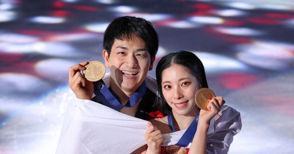 「りくりゅう」 最後の最後にハプニングも復活V フィギュア4大陸 | 毎日新聞