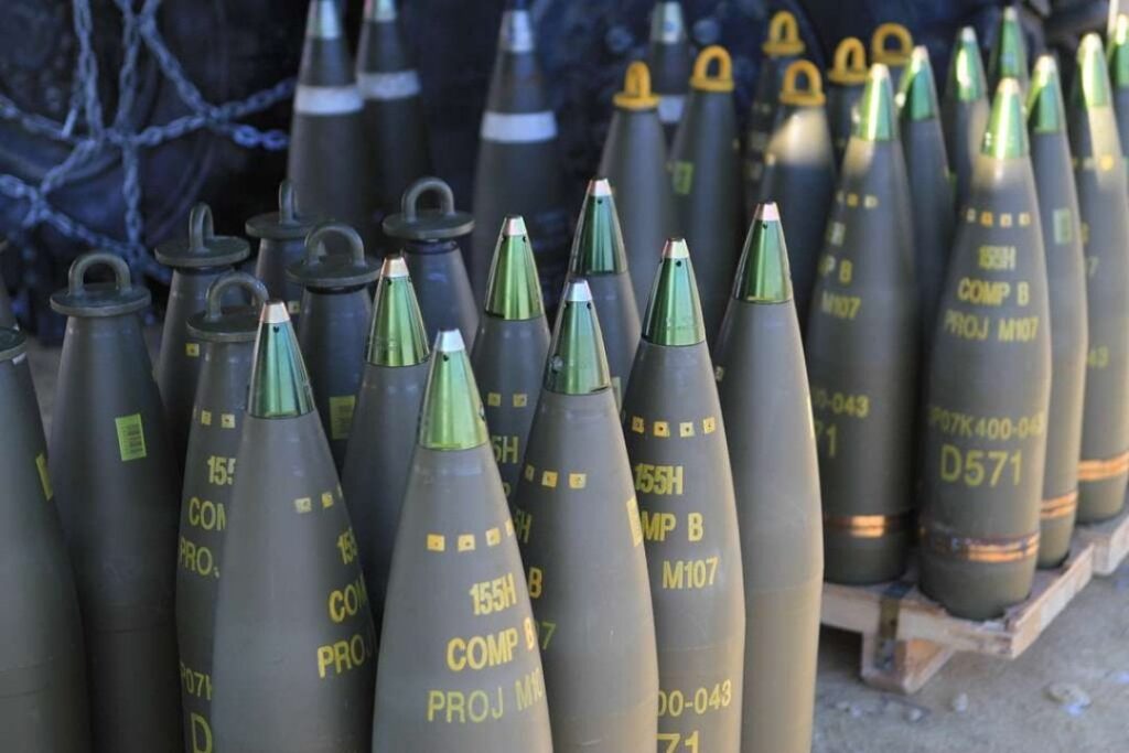 2025年に370,000の砲兵砲をウクライナに移転するドイツ