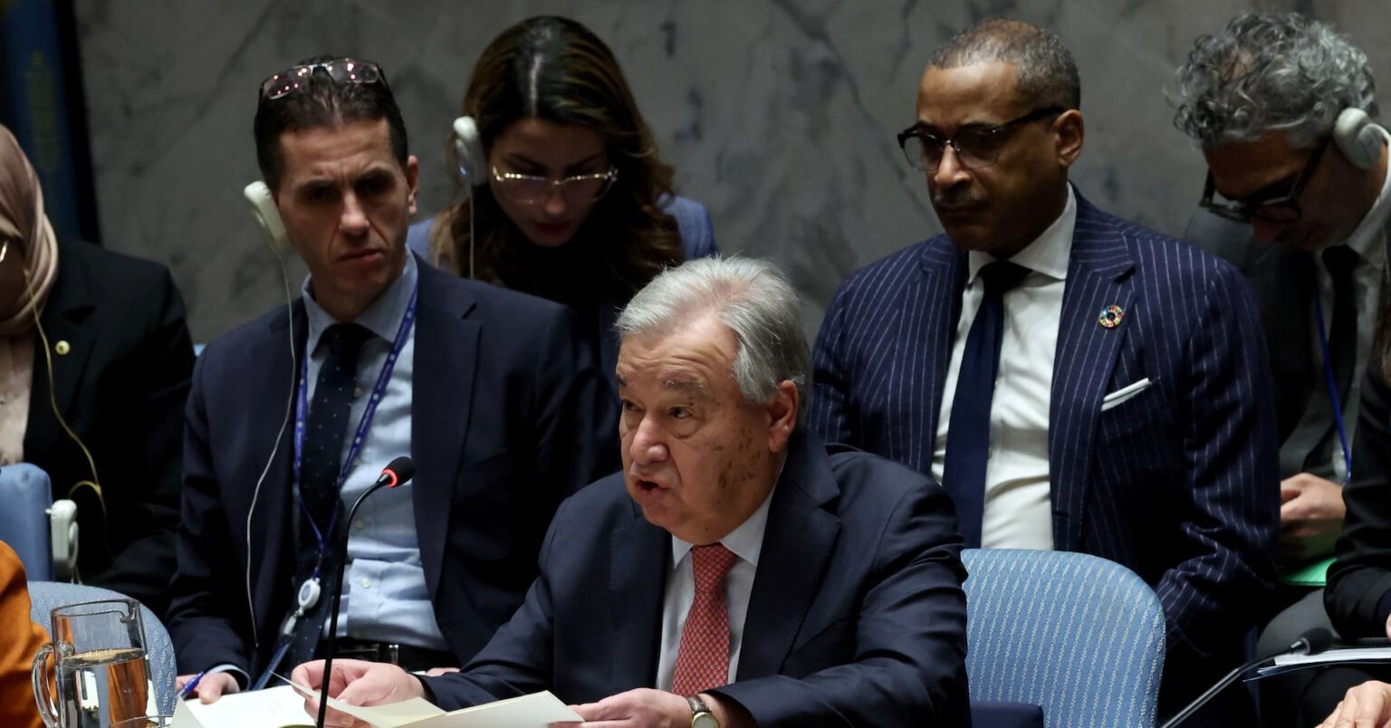 国連事務総長、世界安全保障体制崩壊に警鐘　ジュネーブ軍縮会議 | ロイター