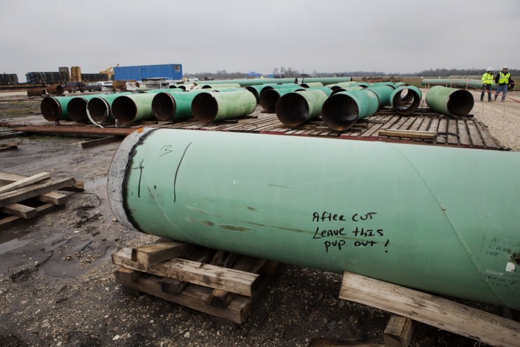 トランプ氏、キーストーンＸＬパイプラインを「今すぐ」建設すべきだ - Bloomberg