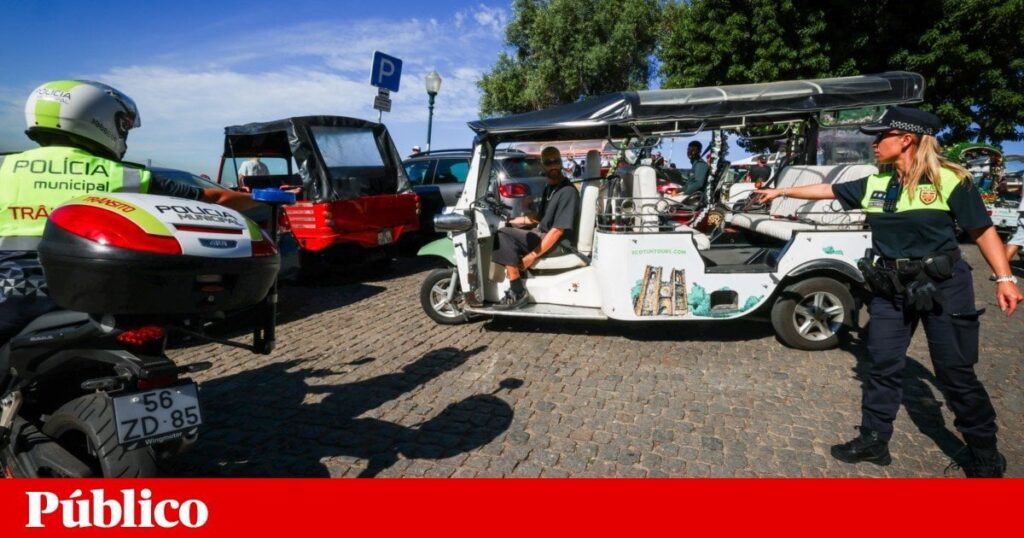 リスボンは、歴史的なセンターの大部分でトゥクトゥクの流通を禁止します