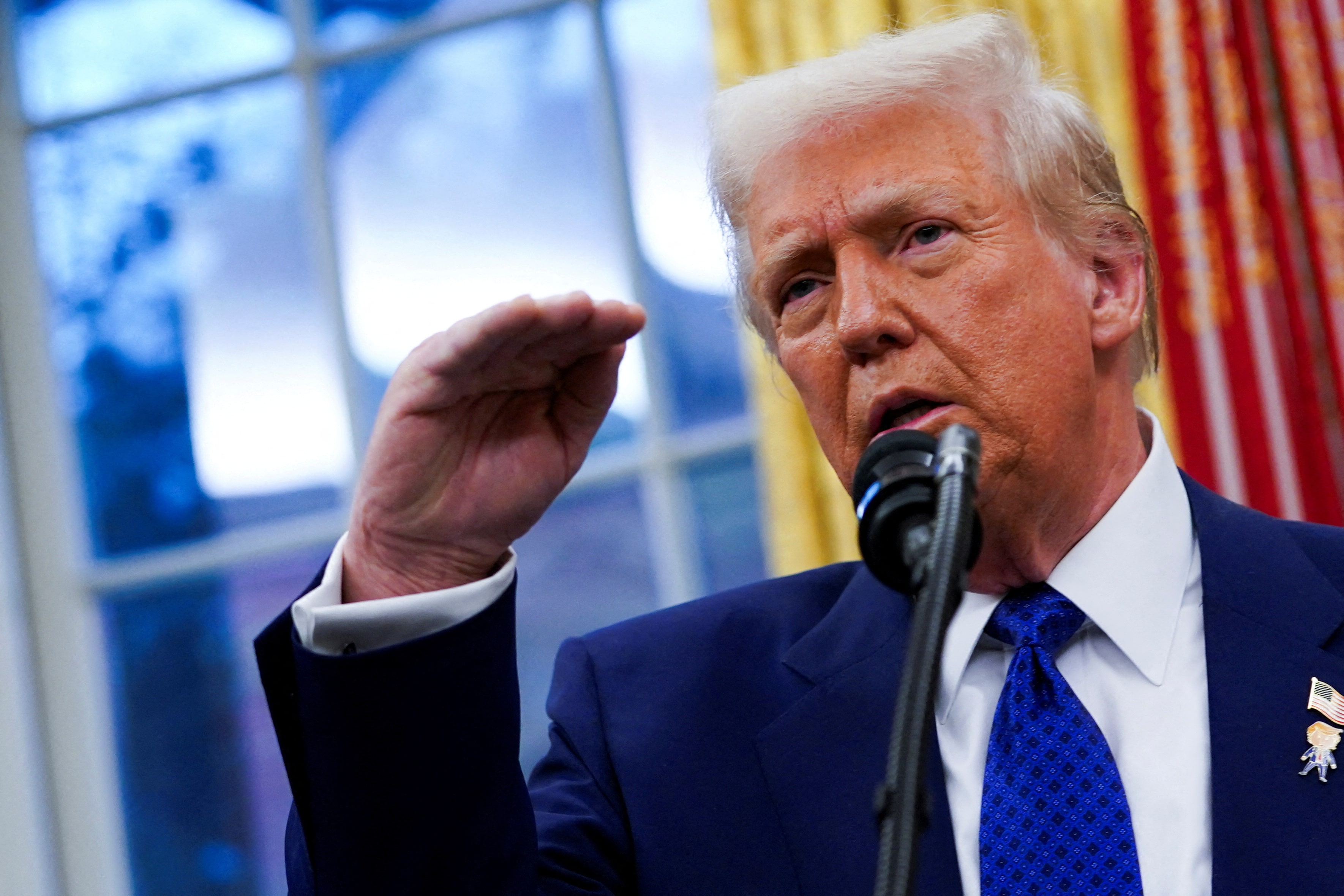 トランプ氏、仏・カナダに関税計画　デジタルサービス税巡り