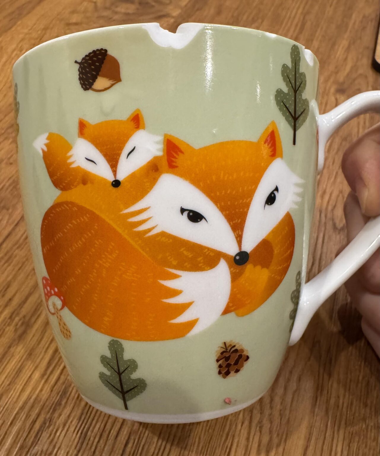 このコーヒーマグの画像を知っている人はいますか？