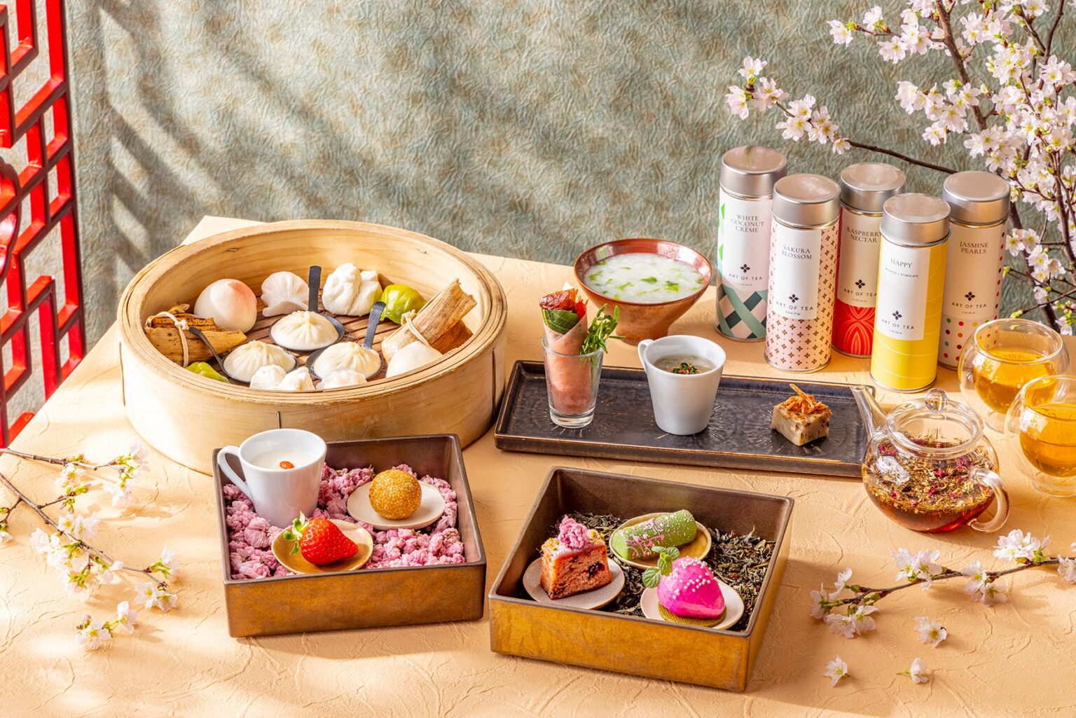 ヒルトン名古屋 中国料理「王朝」 春を彩るいちごと桜の饗宴「いちごチャイニーズアフタヌーンティー」 | 名古屋ヒルトン株式会社のプレスリリース