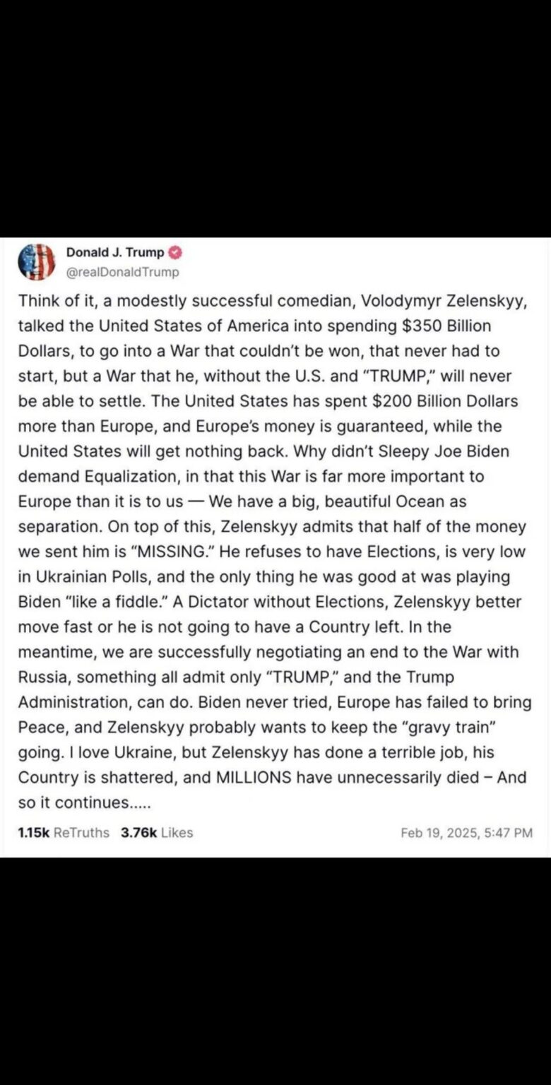 トランプOゼレンスキー。