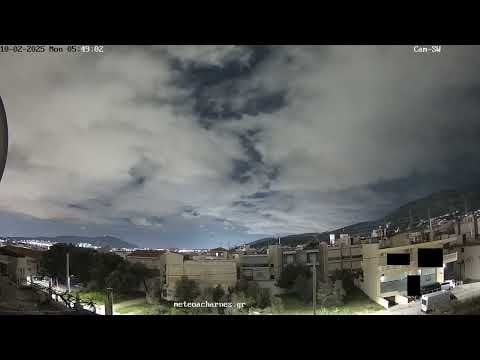 5:49本日、アチャーヌ気象ステーションによる流星録音