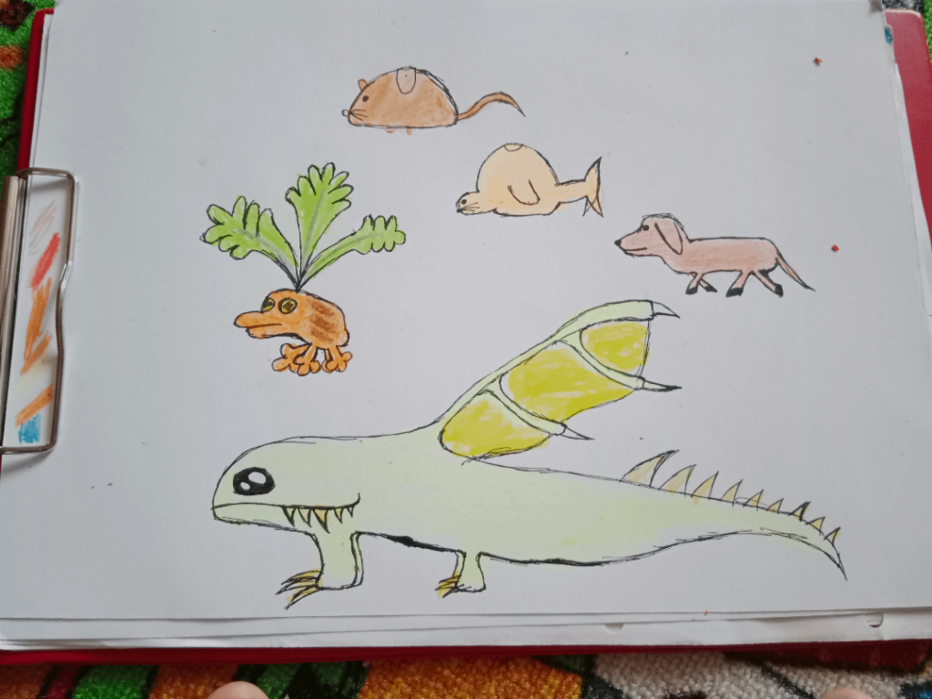 私が描いた絵