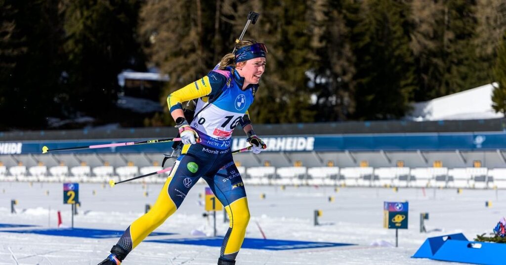 バイアスロン：エルビラゼベルクは、シルバースウェーデンの最初のワールドカップメダルを獲得します