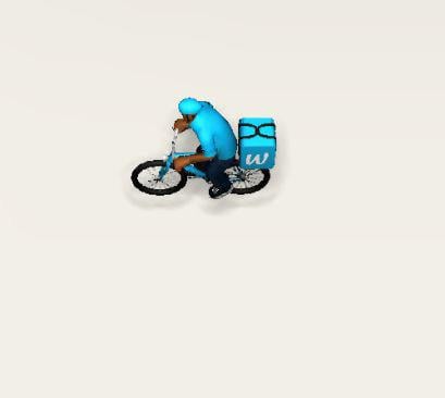 Wolt Delivery Manキャラクター
