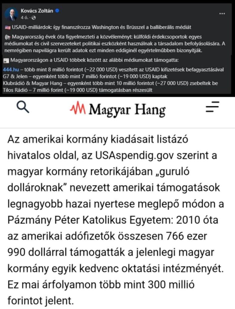 Kovács「しかし、それは成功しましたか？」ゾルタンは7〜800万人の邪悪な唇に激怒しています（それはオルバン・レイチェルが平均火曜日の朝にバッグとバッグを撮るものです）が、フィデスPPKEを3億ドルのサポートを忘れました