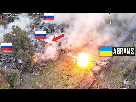 エイブラムスはロシア軍を一掃し、ウクライナのスペックは村を奪還します。