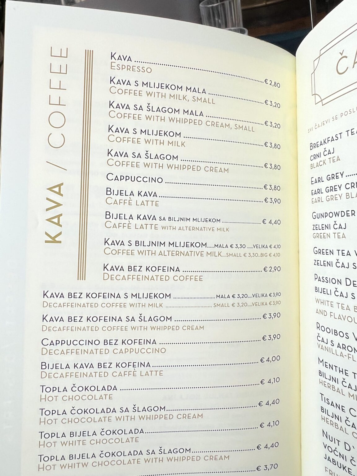 Kava ZA 3.80€