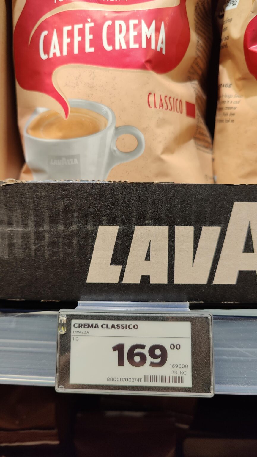 私はコーヒーの価格が上昇していることを知っていましたが、これはばかげています。私は未来を取ります。