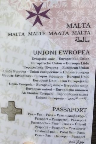 マルタのパスポート