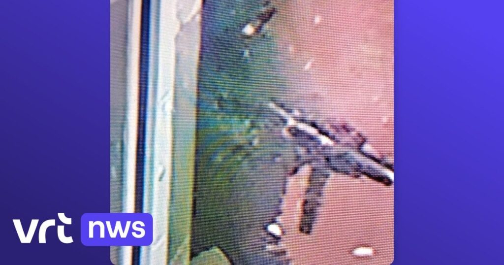監視カメラのイメージに見られる攻撃武器を備えたシュターメトロを停止する