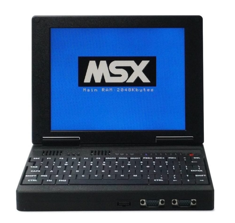MSXノートPC、あらわる