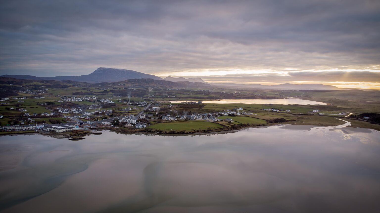 Dunfanaghy、Co。Donegal今夜。