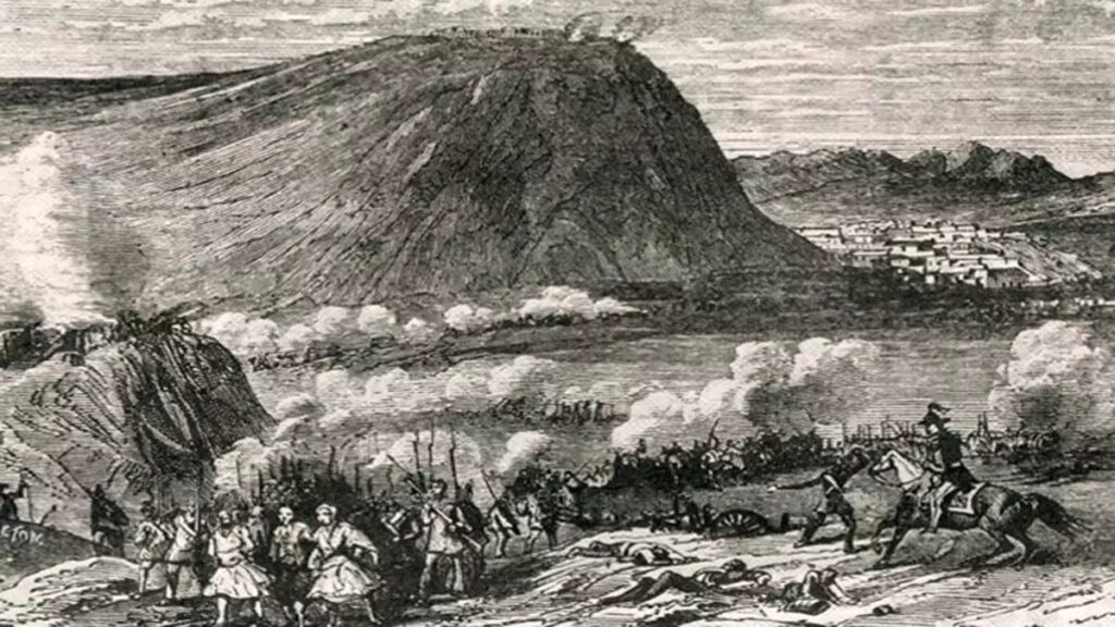 Nafplio 1862年2月1日：オットー王の立ち退きのための火花