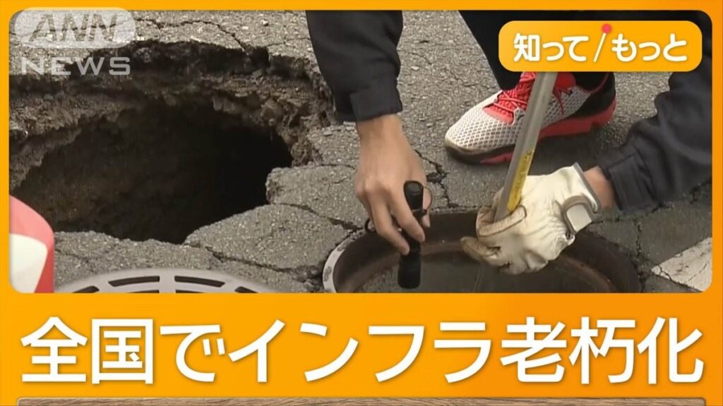 「宇宙水道局」問い合わせ殺到 水道管老朽化リスク、衛星で可視化 費用と労力削減 - テレビ朝日