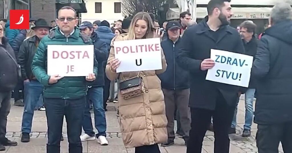 ビデオ市民は、チャコベックの外科医に抗議しました