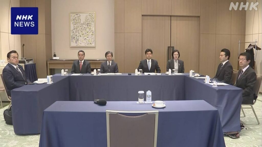 自民 旧安倍派会計責任者“還付再開 派閥幹部から求められた”(NHK)