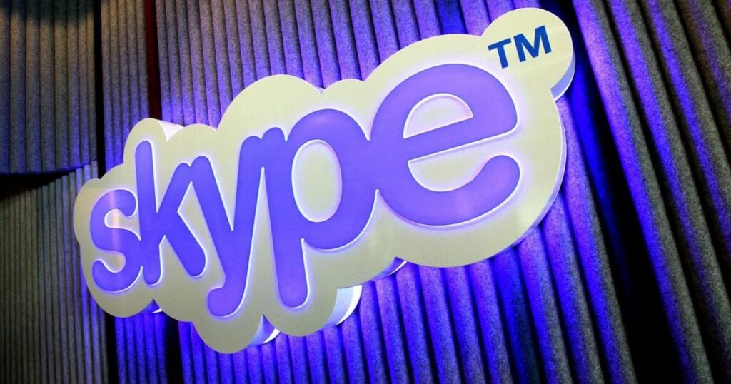 時代の終わりは、マイクロソフトがSkypeコミュニケーションソフトウェアでこの春を閉じます