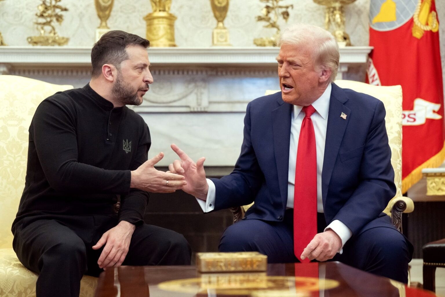 トランプは、ゼレンスキーとの激しい議論中に「第一次世界大戦」の警告をbeしました：「クレムリン・プロパガンダをまっすぐに」