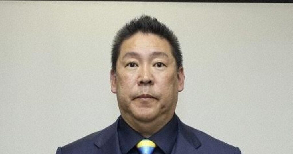 「2馬力」選挙運動、N党・立花孝志氏が方針撤回 千葉知事選
