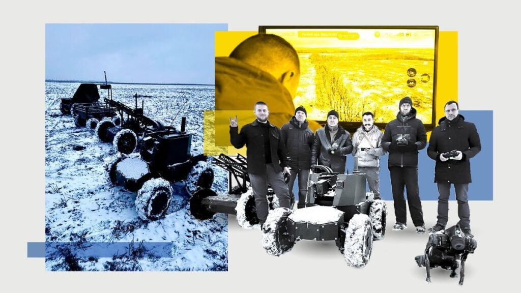 ロシア人vウクライナのロボット：戦争の未来を見る