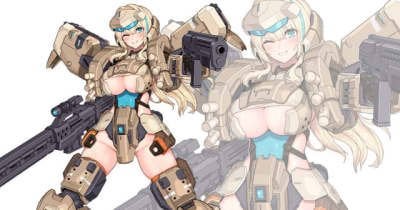 30周年の『フロントミッション』看板機体がセクシー擬人化美少女プラモ化「ゼニス・ガール（仮）」発表！